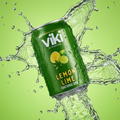 Viki Lemon Lime Functional Soda Pack 12 Lattine