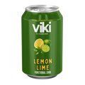 Viki Lemon Lime Functional Soda Pack 12 Lattine