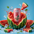Viki Watermelon Mint Functional Soda Pack 12 Lattine